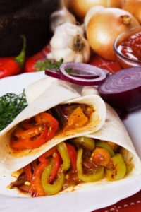 JVS image - Vegetable and Mixed Bean Burritos 