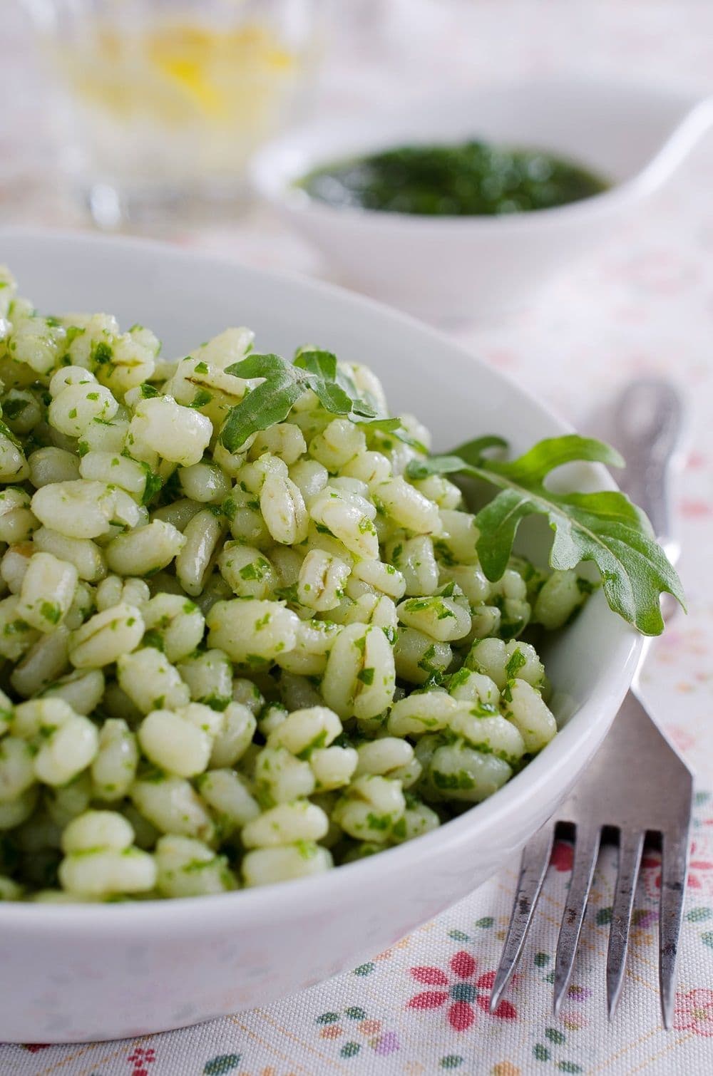 Pearl barley risotto