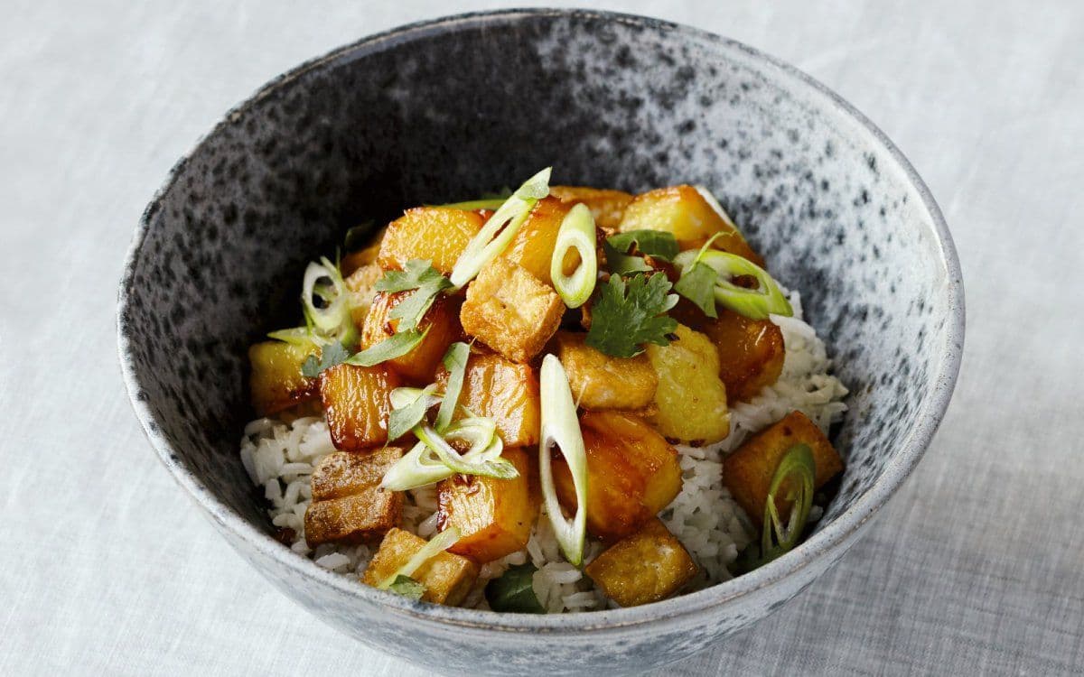 Caramelised Pineapple & Tofu
