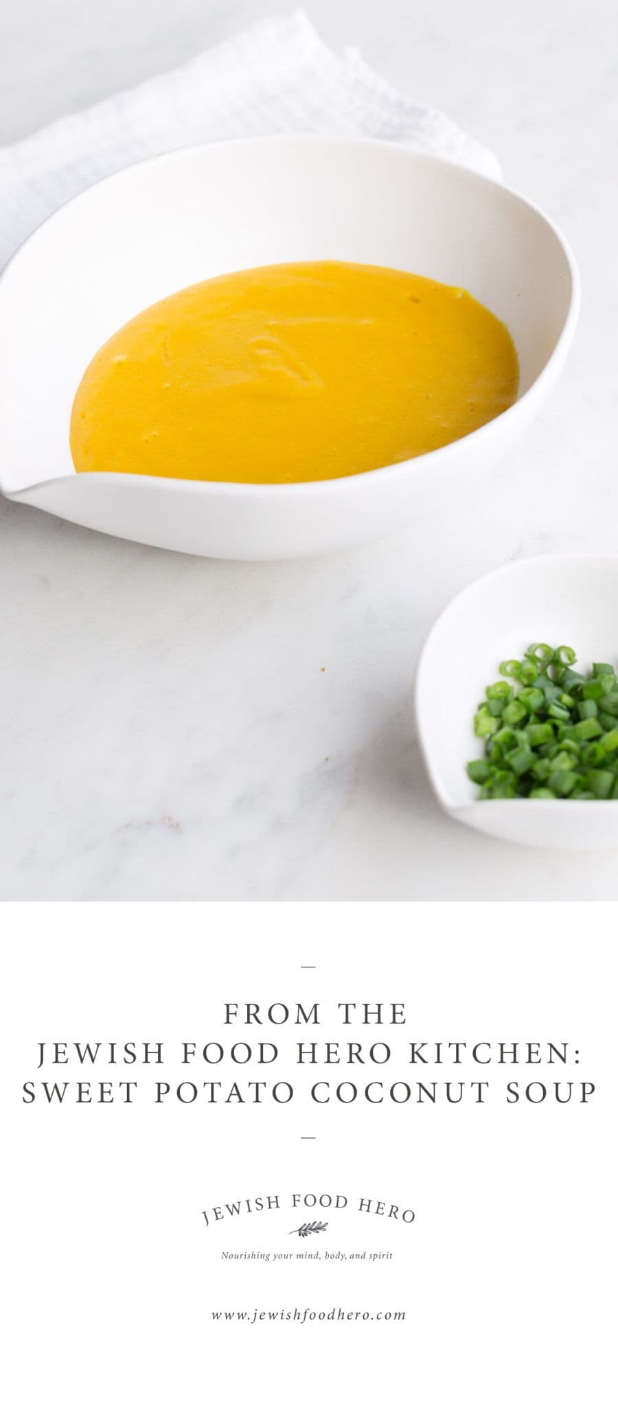 Sweet potato coconut soup