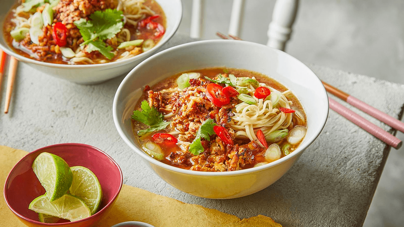 Shredded Tofu Peanut Ramen