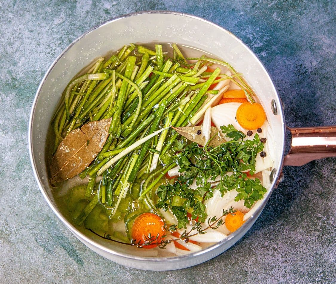 Leek stock: Celebrating in-season British leeks