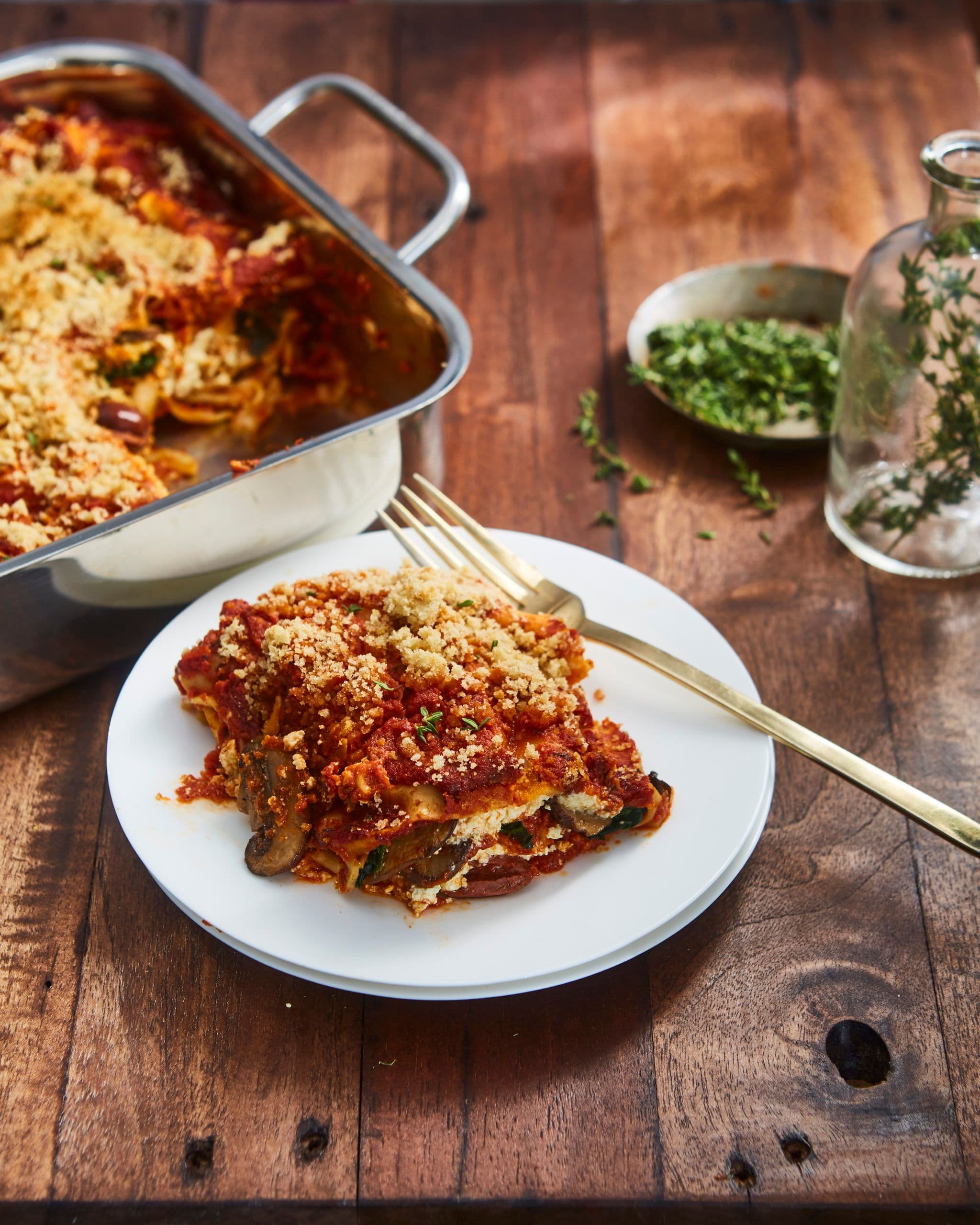 Your first vegan lasagne - by Isa Chandra Moskowitz