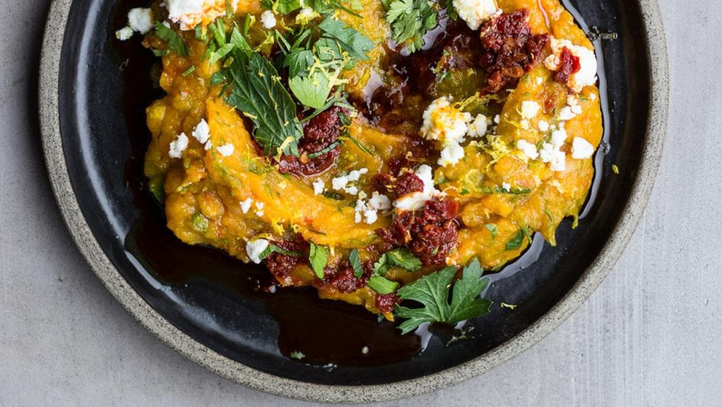 Pumpkin tirshy (Moroccan pumpkin dip)