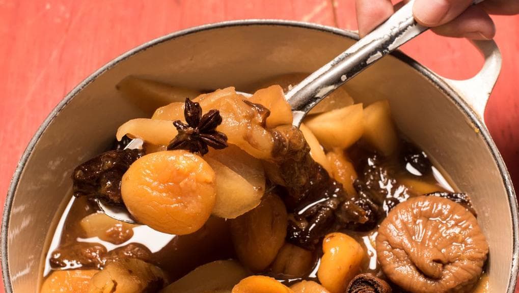 Savta's Tu Bishvat winter compote