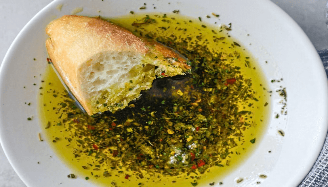 Restaurant Style Olive Oil Dip