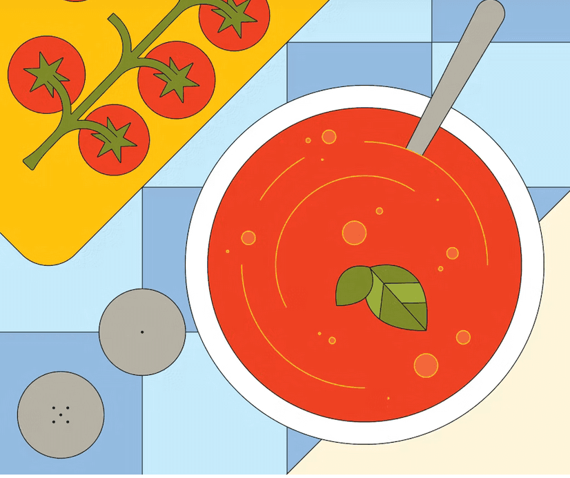 Roasted Tomato & Red Pepper Soup
