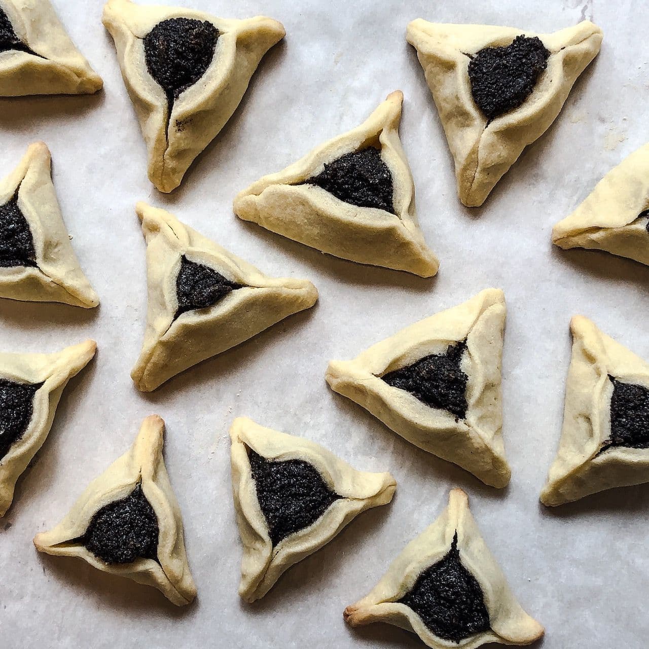 Quick and easy vegan hamantaschen