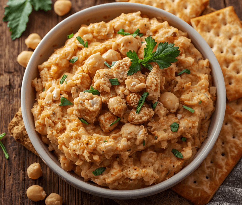 Spiced Chickpea ‘Tuna’ Salad