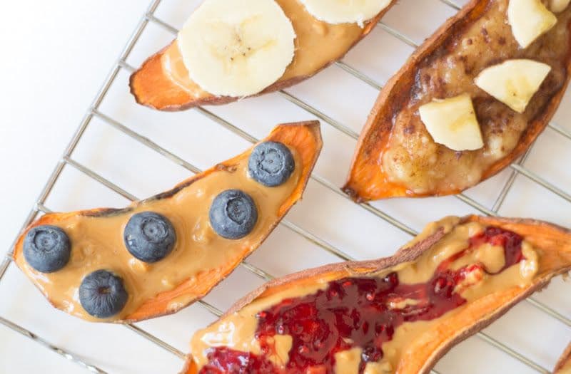 Sweet potato toast