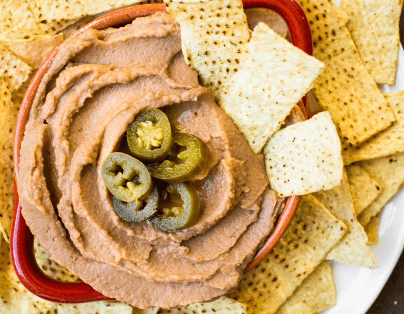 Refried bean dip