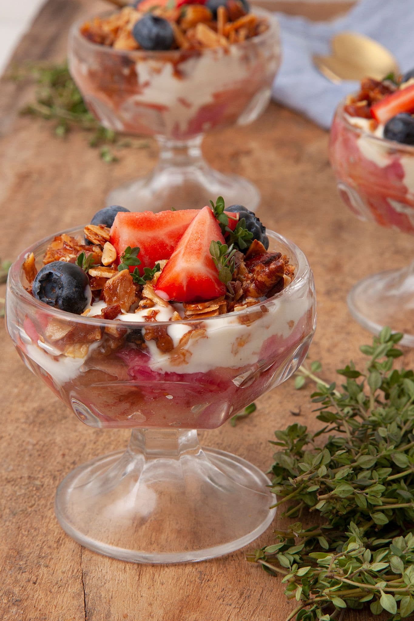 Fruit and nut breakfast pots for Pesach