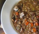 Tu B’shvat: Mushroom barley soup
