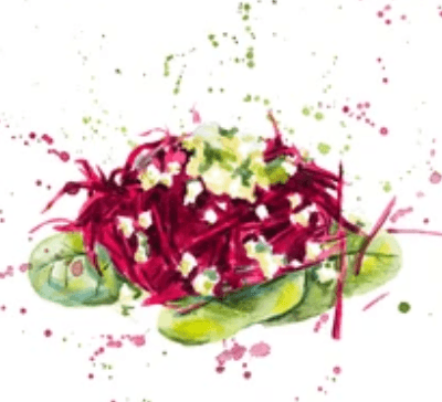 Roasted Beetroot & Cherry Salad