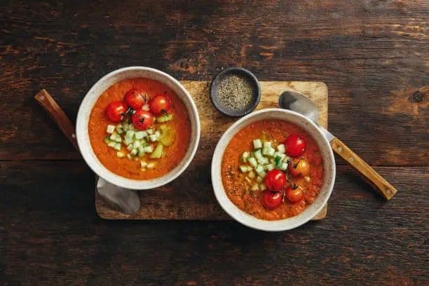 Vegan Creamy Tomato Basil Soup