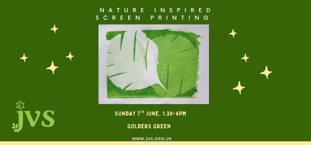 Nature Inspired Screen Printing