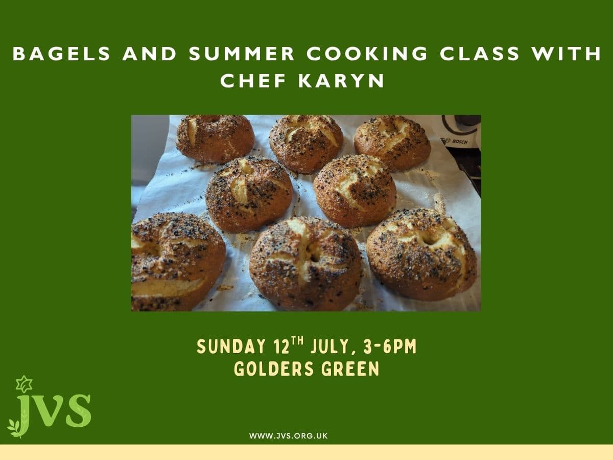Bagel and summer cooking with chef Karyn