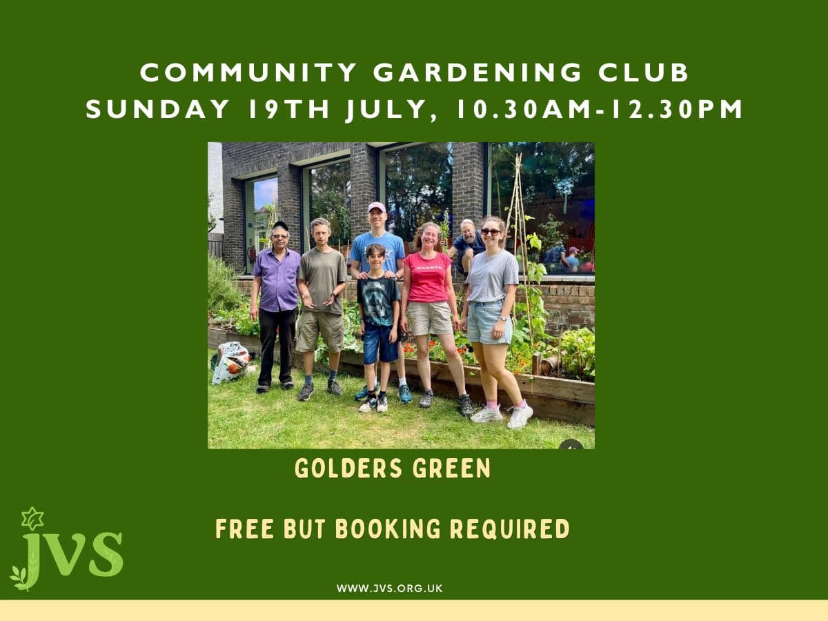 Community Gardening Club: 19th July