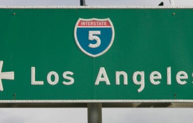 JVS image - Los Angeles road sign