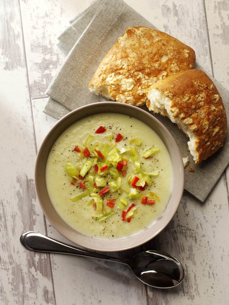 Leek & Cauliflower Soup with Lemongrass – JVS: Jewish – Vegan – Sustainable