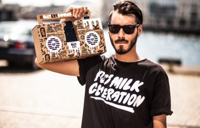‘Welcome to the cult’ … an Oatly marketing campaign. Photograph: Oatly