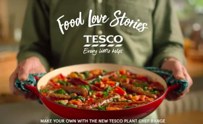 The new ad has been called 'brave' (Photo: Tesco)