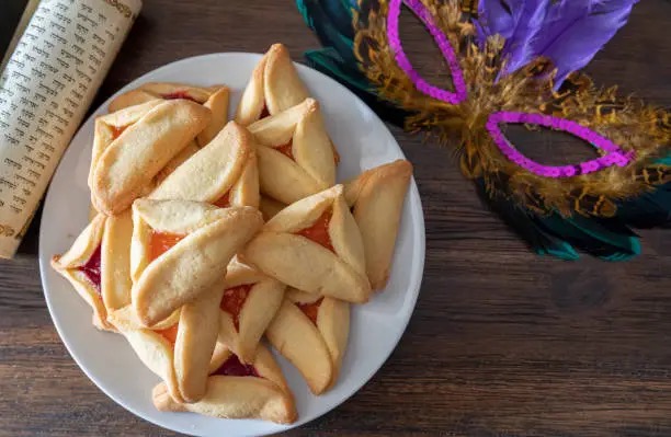 vegan hamantaschen Purim 2025