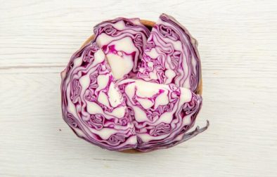 red cabbage-slices