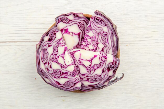 red cabbage-slices