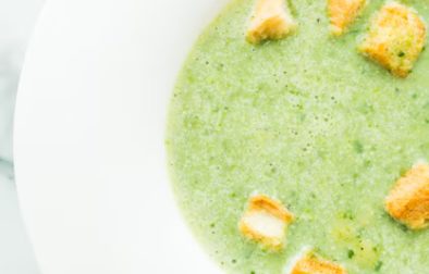 spinach cream soup